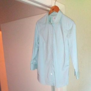 J Crew Haberdashery Stretch Women's Top Size Large